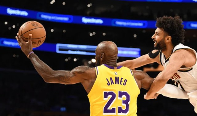 jjb-东契奇绝杀！湖人大逆转，詹姆斯历史第1，约基奇三双穆雷6犯离场