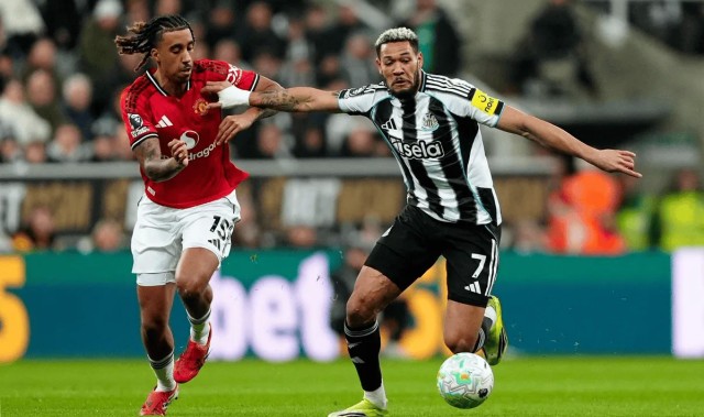 竞技宝app-乔林顿对阵曼联赢得对抗、夺回球权等数据均为纽卡队内最佳