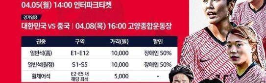 jjb-韩国足协：韩中女足奥预赛将开放1600名球迷入场