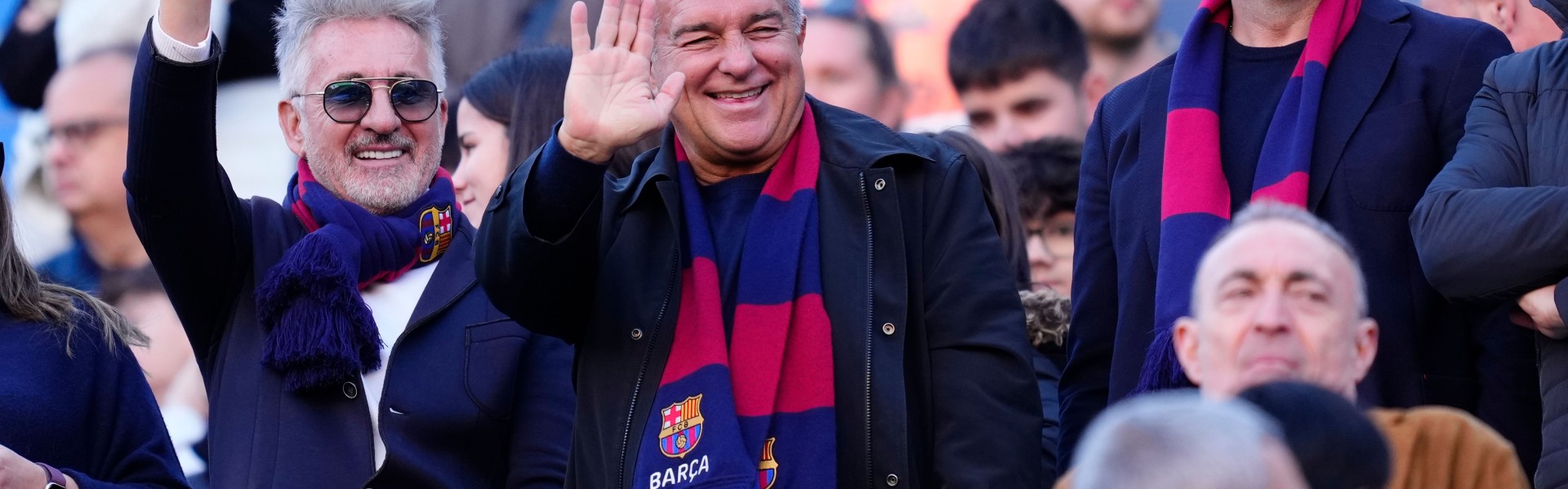 竞技宝-拉波尔塔：从现在起巴萨将无人能挡 梅西值得拥有雕像