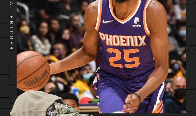 4年9000万！太阳提前续约布里奇斯 艾顿仍在谈判